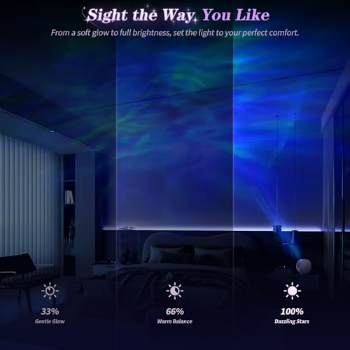 Star Night Light Projector with Remote Control U336339