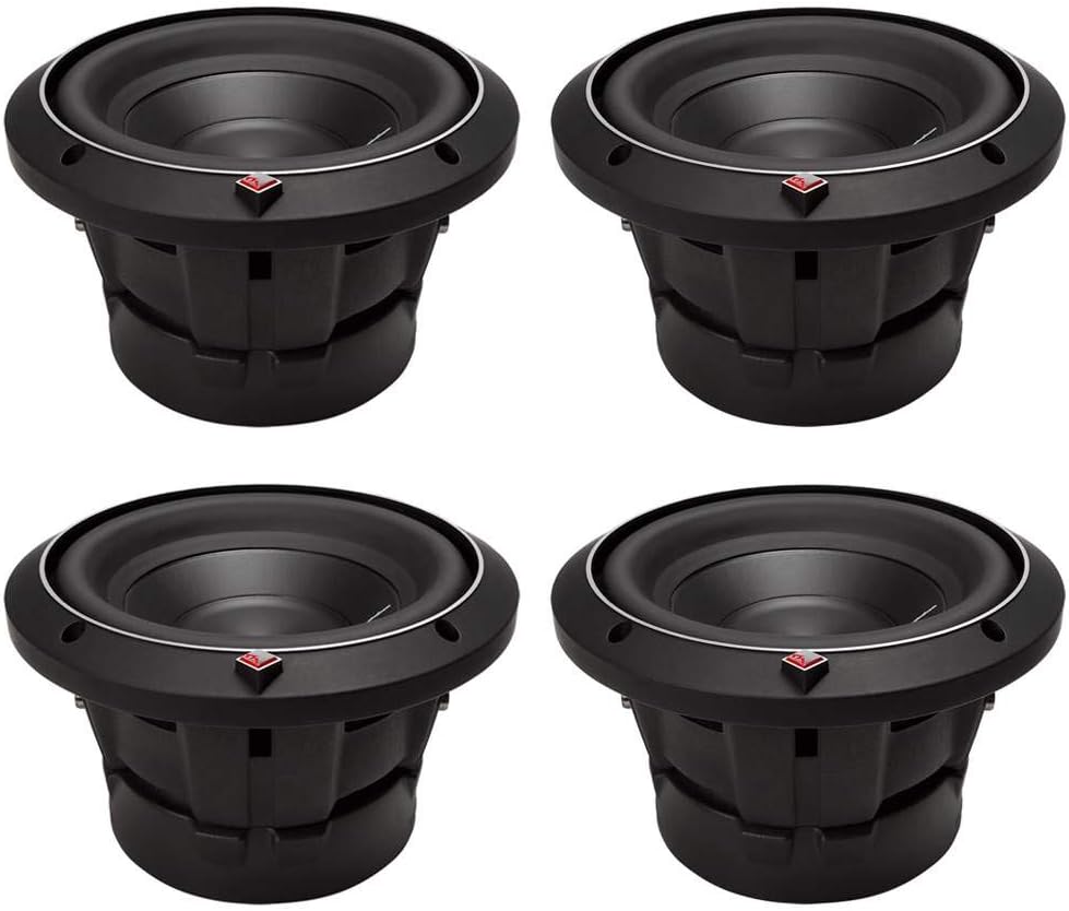 8 Punch 2000W 2-Ohm DVC Car Audio Subwoofers J61358
