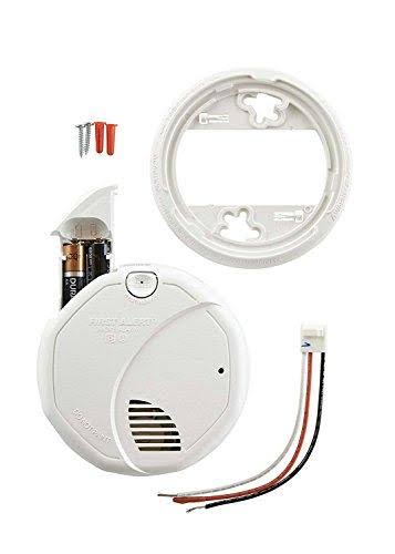 Hardwired Smoke and Carbon Monoxide Detector with Battery Backup, 3 Pack W3382