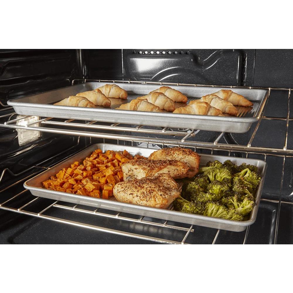 White Double Wall Electric Oven D354194