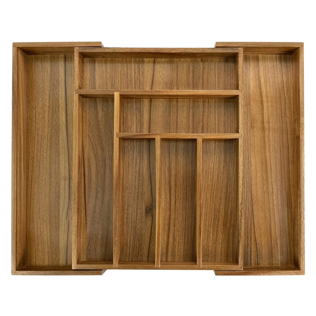 Acacia 8 Compartment Cutlery Tray Organizer T8768
