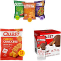 Protein Chips, Cheese Crackers & Peanut Butter Cups Variety Bundle (36 Count) J90277
