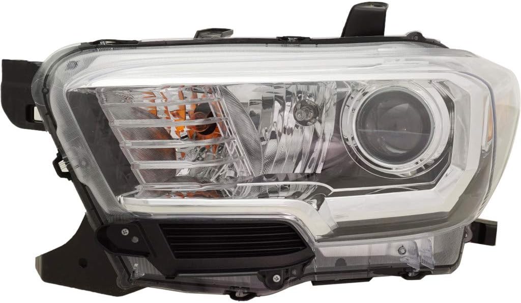 Toyota Tacoma Headlight 2018 Pair Driver and Passenger Side Halogen Type F181