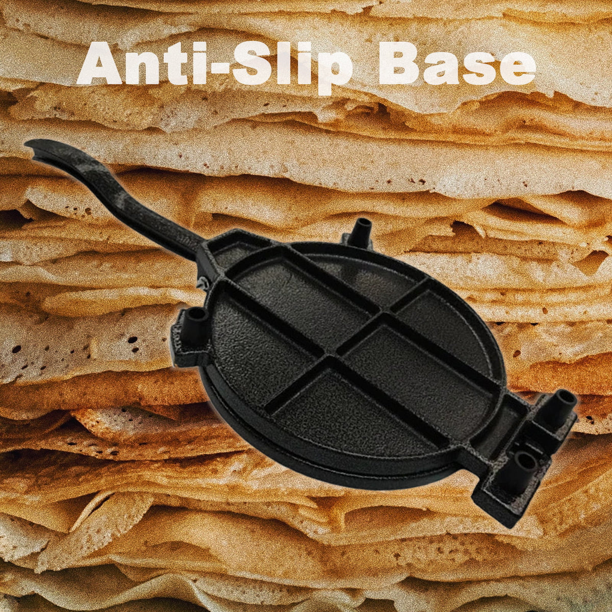 7.5 inch Grey Tortilla Press G590