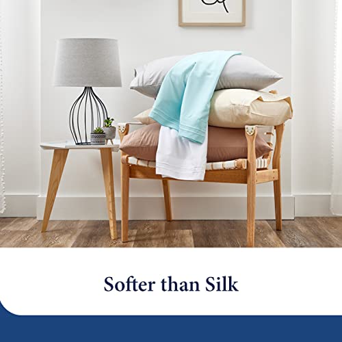 Set of 2 Standard White Pillowcases N632