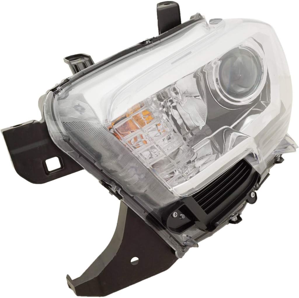 Toyota Tacoma Headlight 2018 Pair Driver and Passenger Side Halogen Type F181