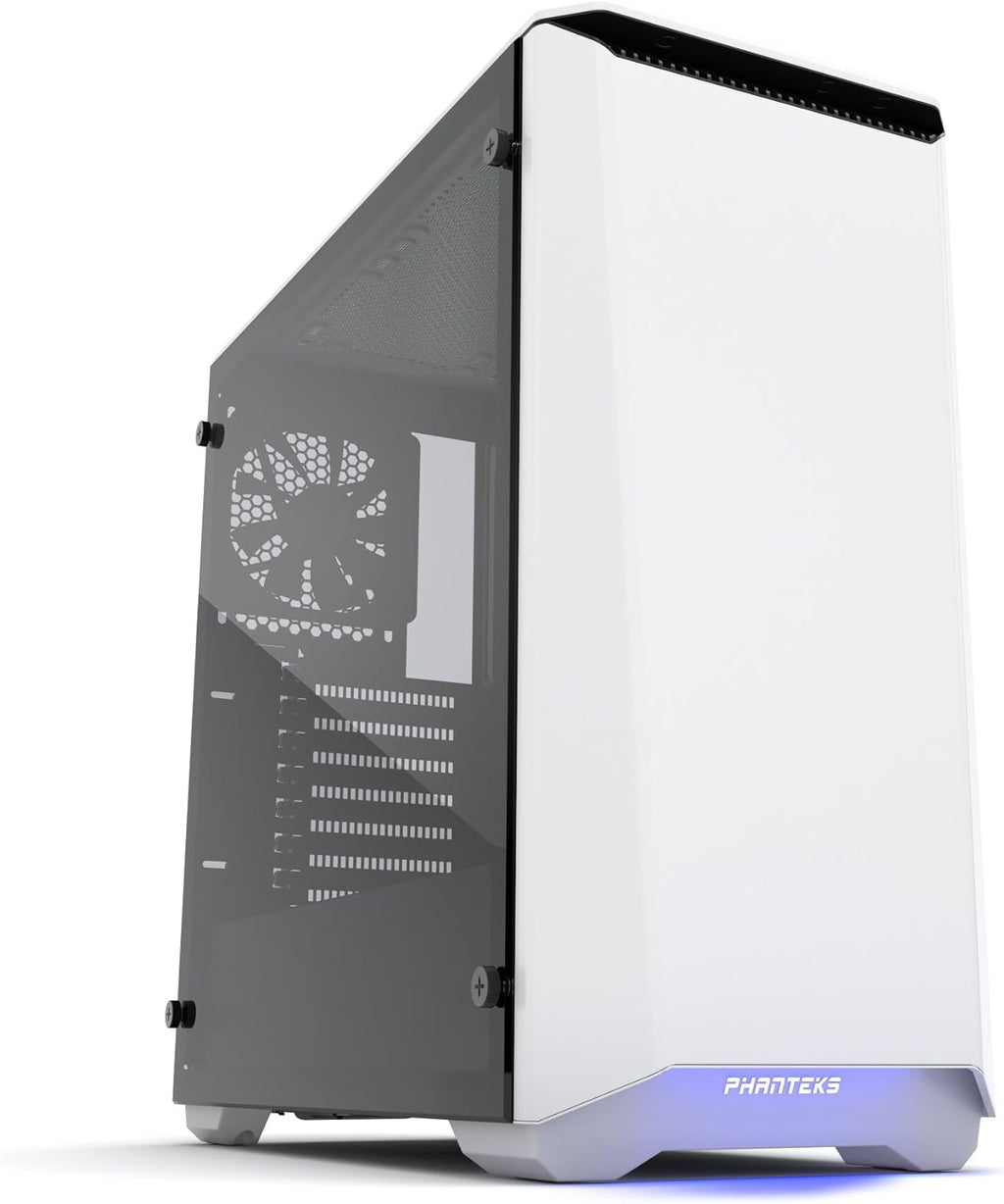 Steel ATX Mid Tower Case Tempered Glass Satin Black L342