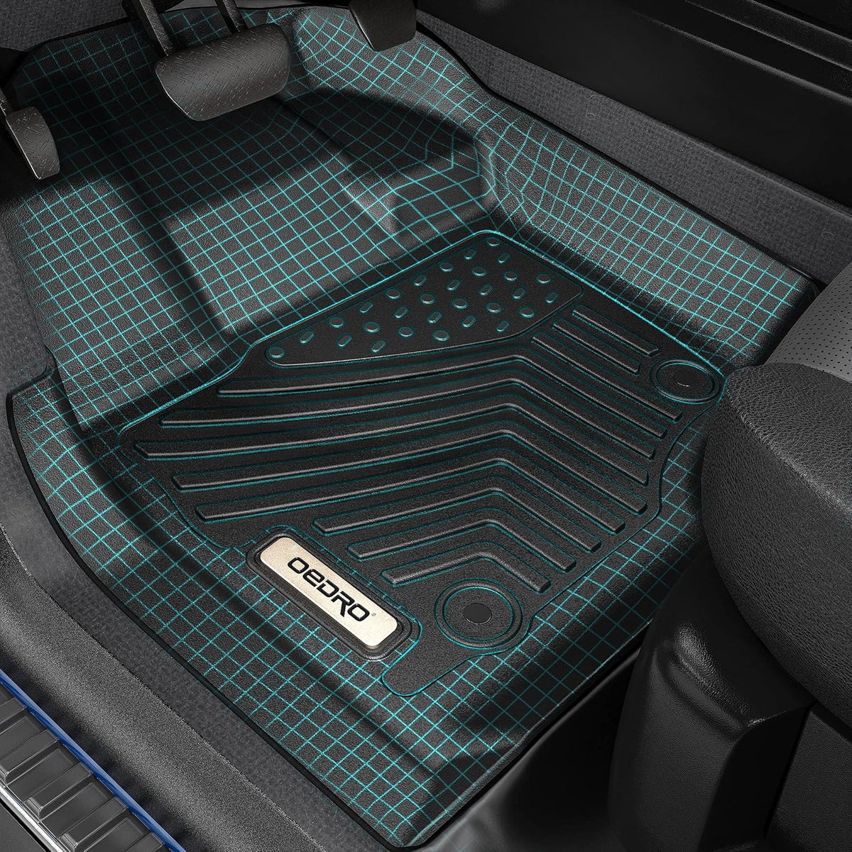 Black TPE Floor Mats & Cargo Liner Set H649288