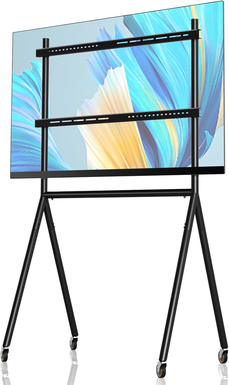 TV Easel Stand 37"-70" inch Adjustable with Wheels X195