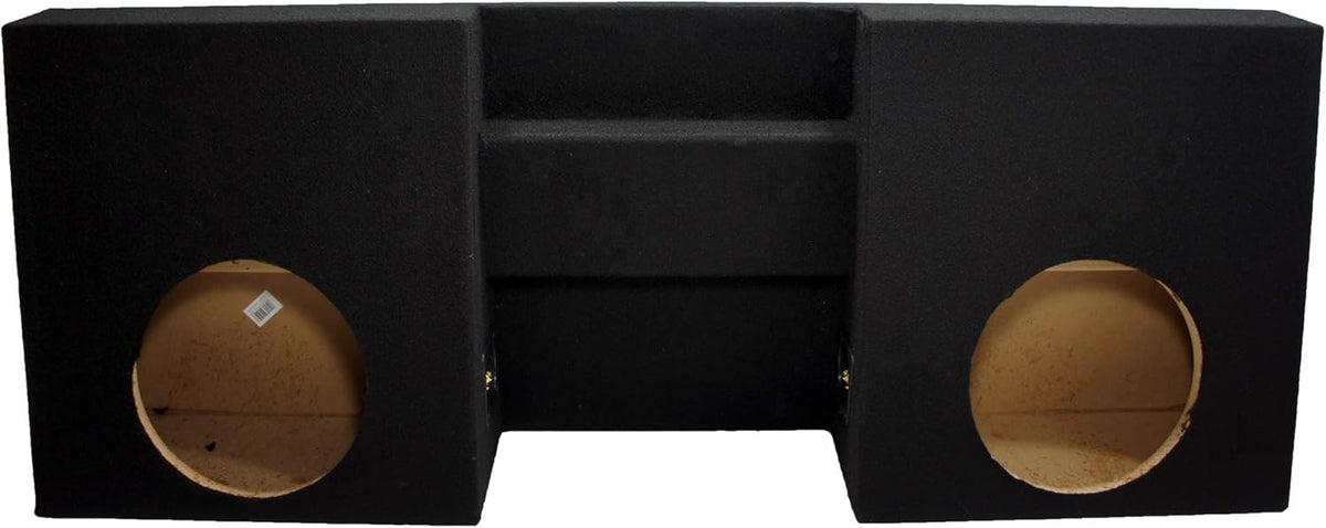 Compatible with 2005-2012 Toyota Tacoma Double Cab Dual 10 Sub Box Enclosure Y20982