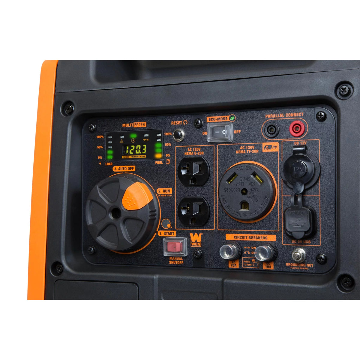 4500-Watt Portable Inverter Generator with Electric Start L834
