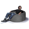 MicroSuede Charcoal Large Classic Bean Bag B4521