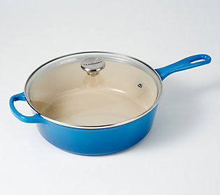 3.75-qt Cast Iron Cassadou with Glass Lid S3703