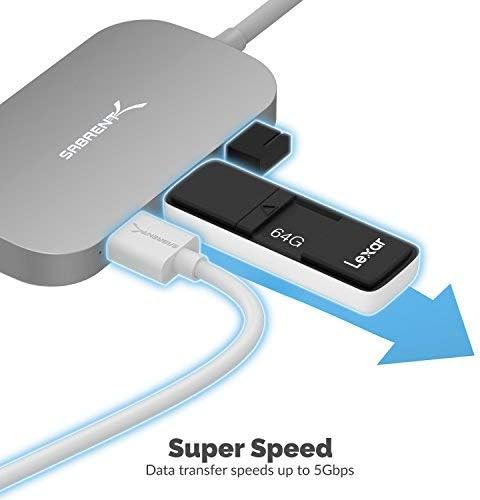 8-in-1 USB Type-C Hub with HDMI 4K, 3 USB 3.0 Ports, SD/MicroSD Card Reader I493887