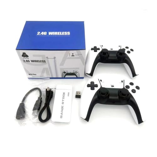 4K Video Game Console with 20,000+ Games and Dual Wireless Controllers O6960