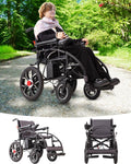 Lightweight Foldable Motorized Wheelchair I1870