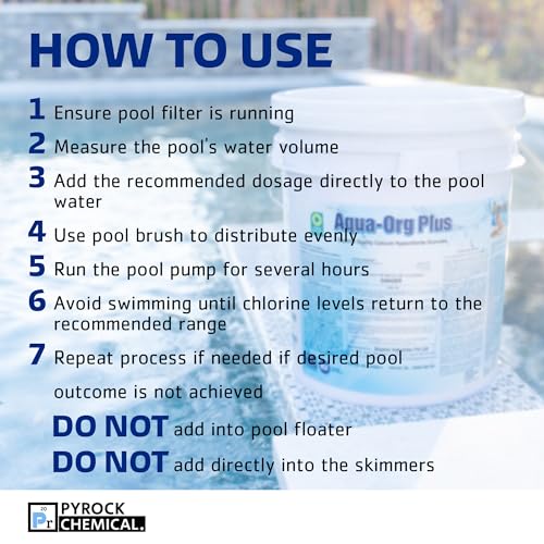 65% Granular Cal Hypo Swimming Pool Shock - 100 Pound Pail K347