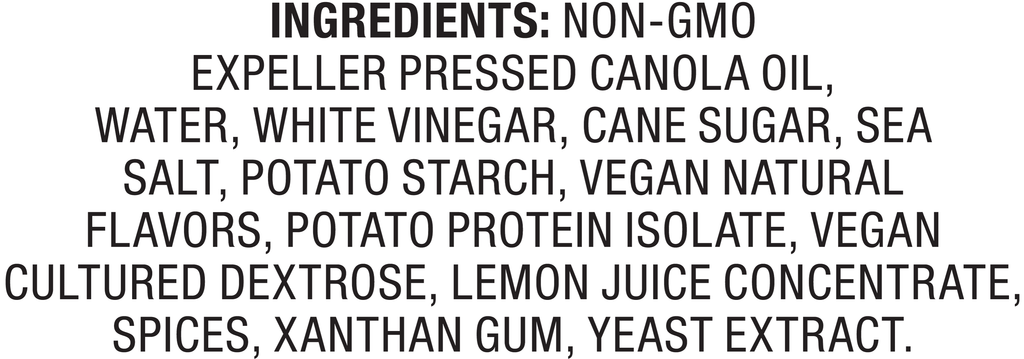 8.36 oz 6 Pack Vegan Ranch Salad Dressing Q9570