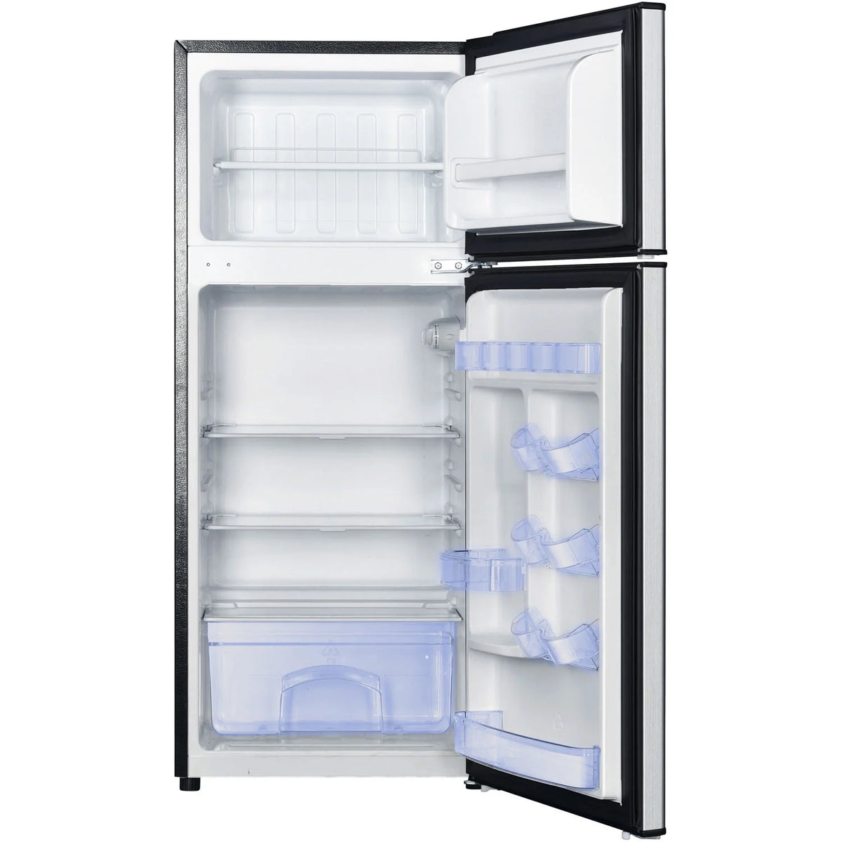 4.5-Cu. Ft. Mini Refrigerator with Top-Mount Freezer and Stainless Steel Door G936