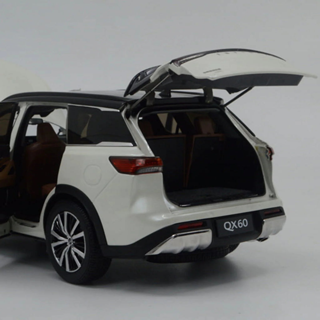 1/18 Diecast Model Car Infiniti QX60 Black Blue 2022 D24939