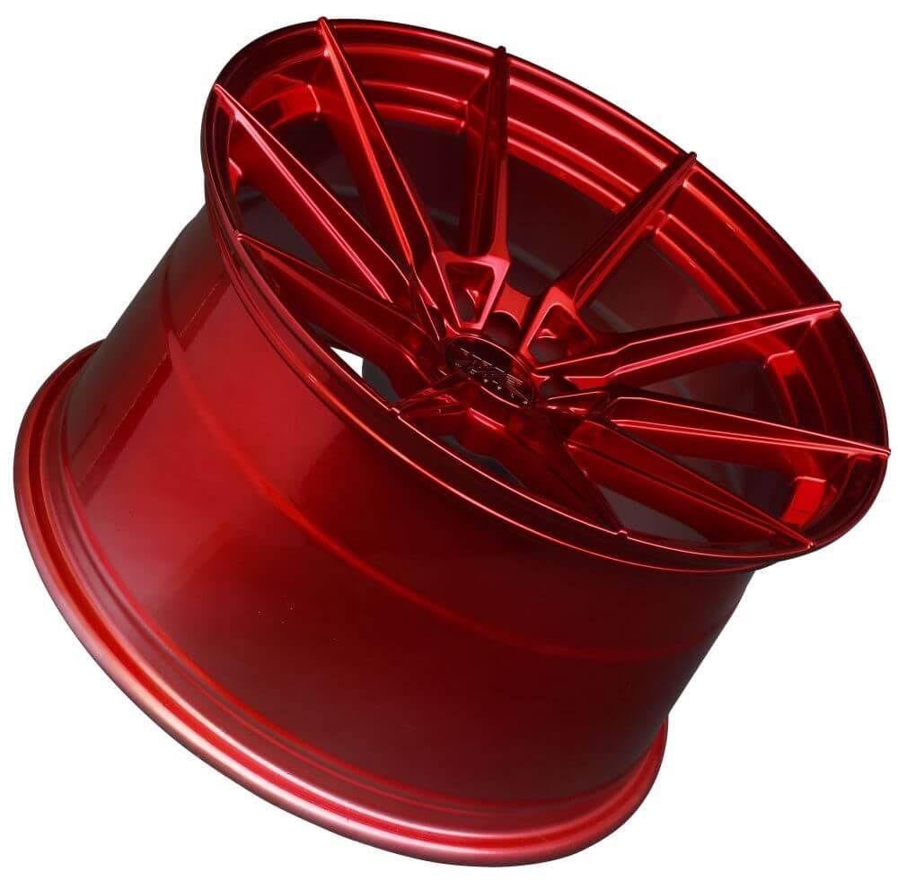 18x9.5 5x100/5x114.3 20et Candy Red Wheel H950242