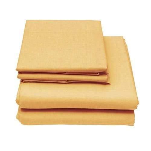 6-Piece Red California King Deep Pocket Bed Sheets D6177