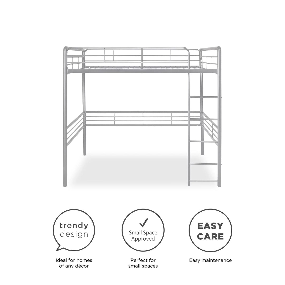 Full Metal Loft Bed N474