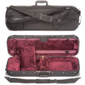 Oblong 4/4 Violin Case with Wine Velour Interior O45437