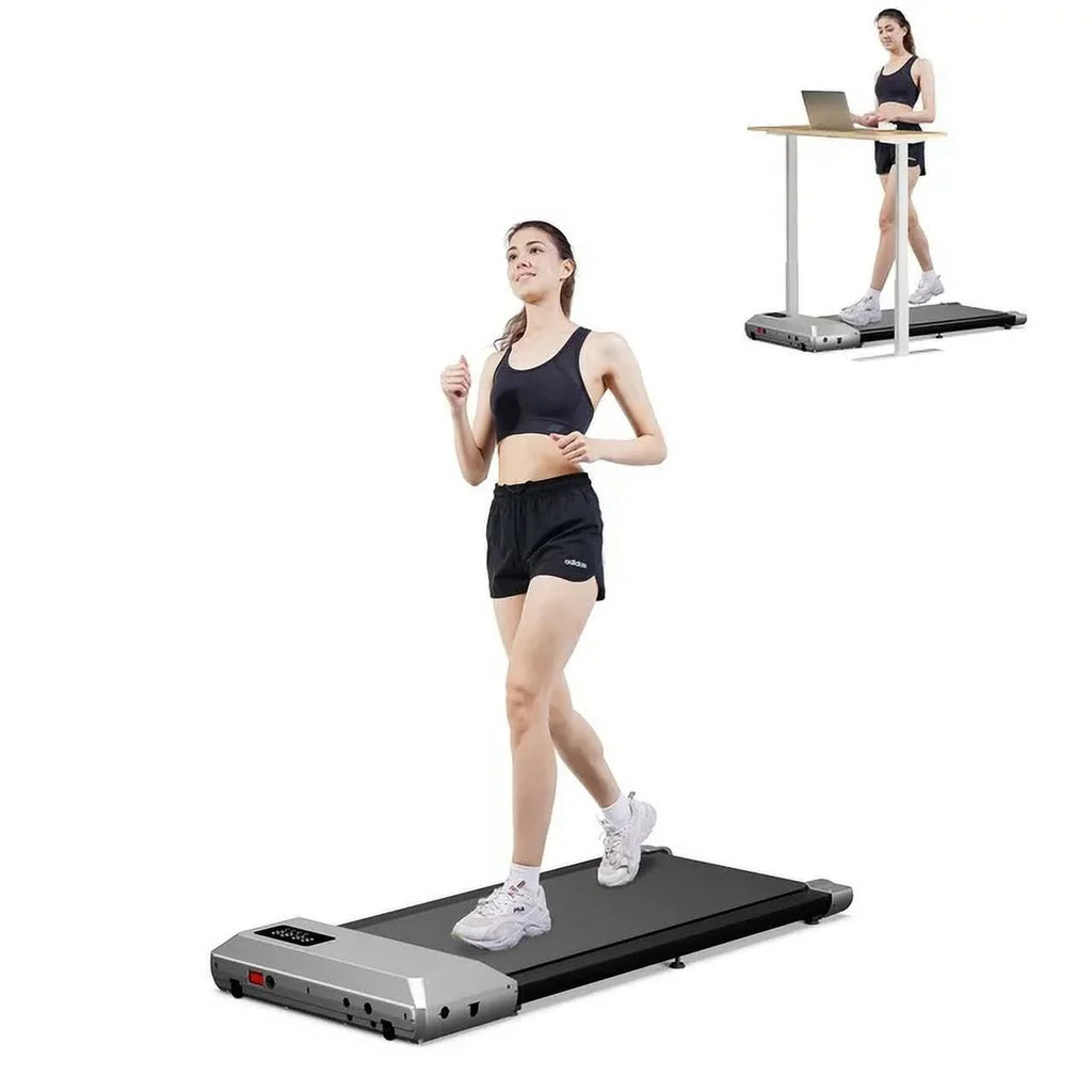 2.5Hp Ultra-Quiet Walking Pad Treadmill with Remote Control G317017
