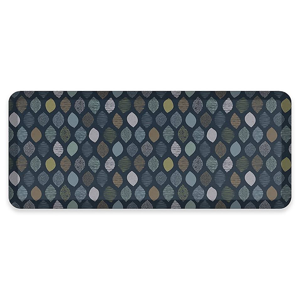 Blue Lagoon Designer Comfort Mat V7424