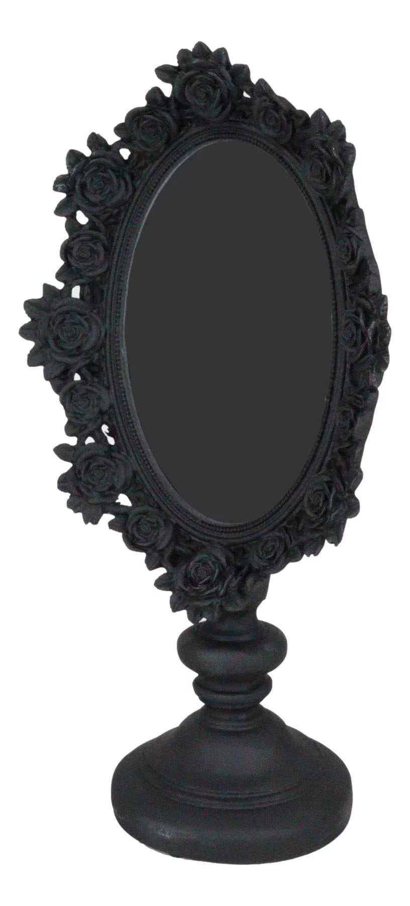Black Floral Vanity Dresser Table Mirror P515278
