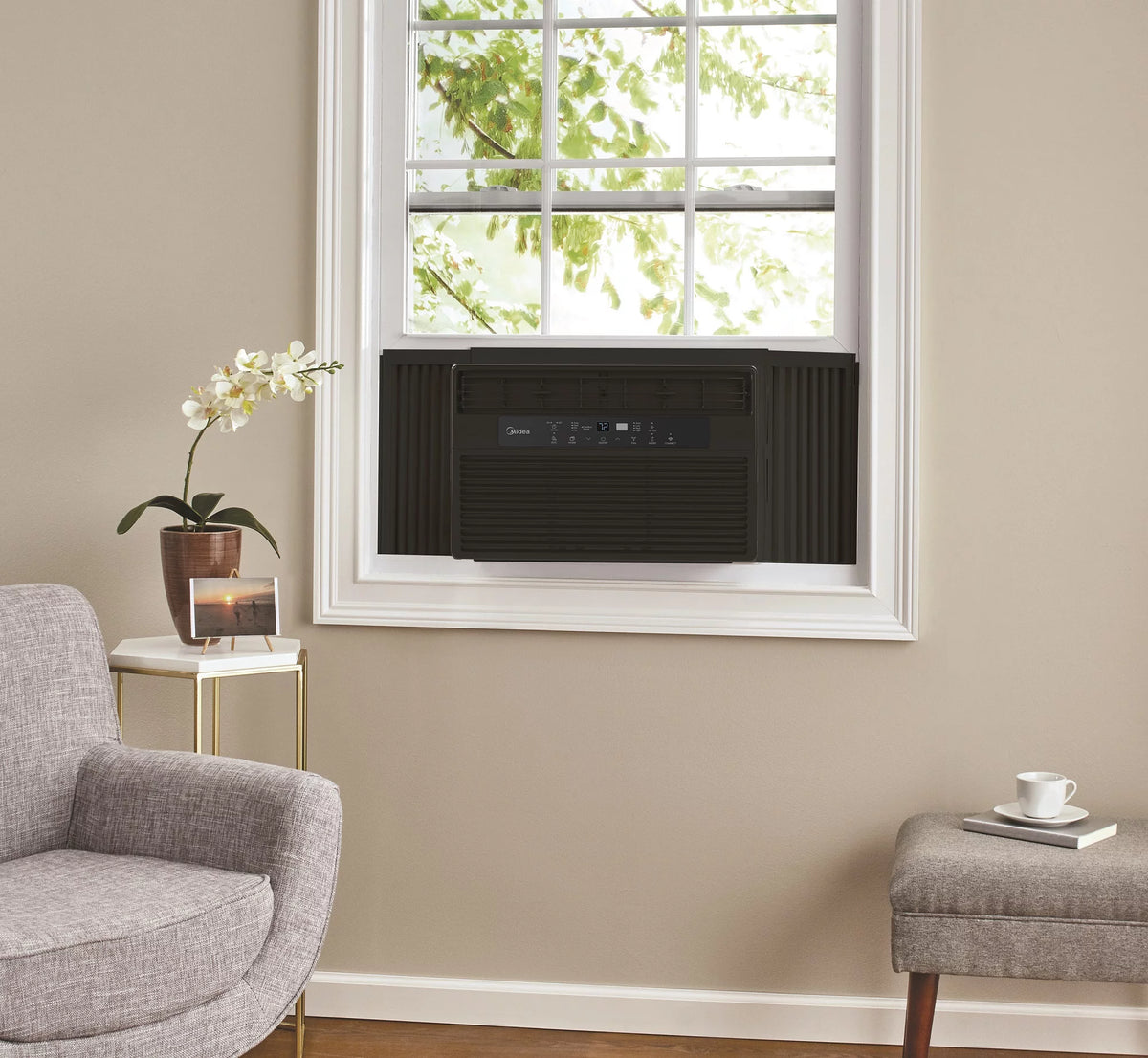 8,000 BTU 115V Smart Window Air Conditioner with Remote T22312