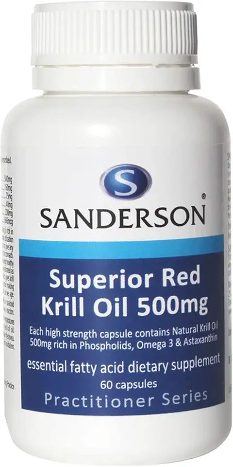 Red Krill Oil 500mg 60s S8068