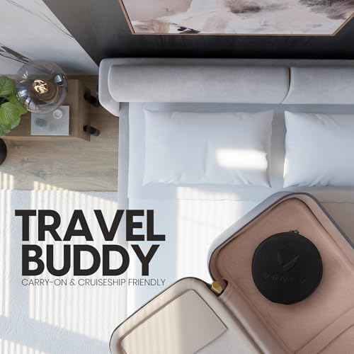 Portable Wireless Battery Operated Fan with Carry Case P317