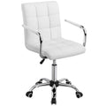White Adjustable Executive Office Chair L993742