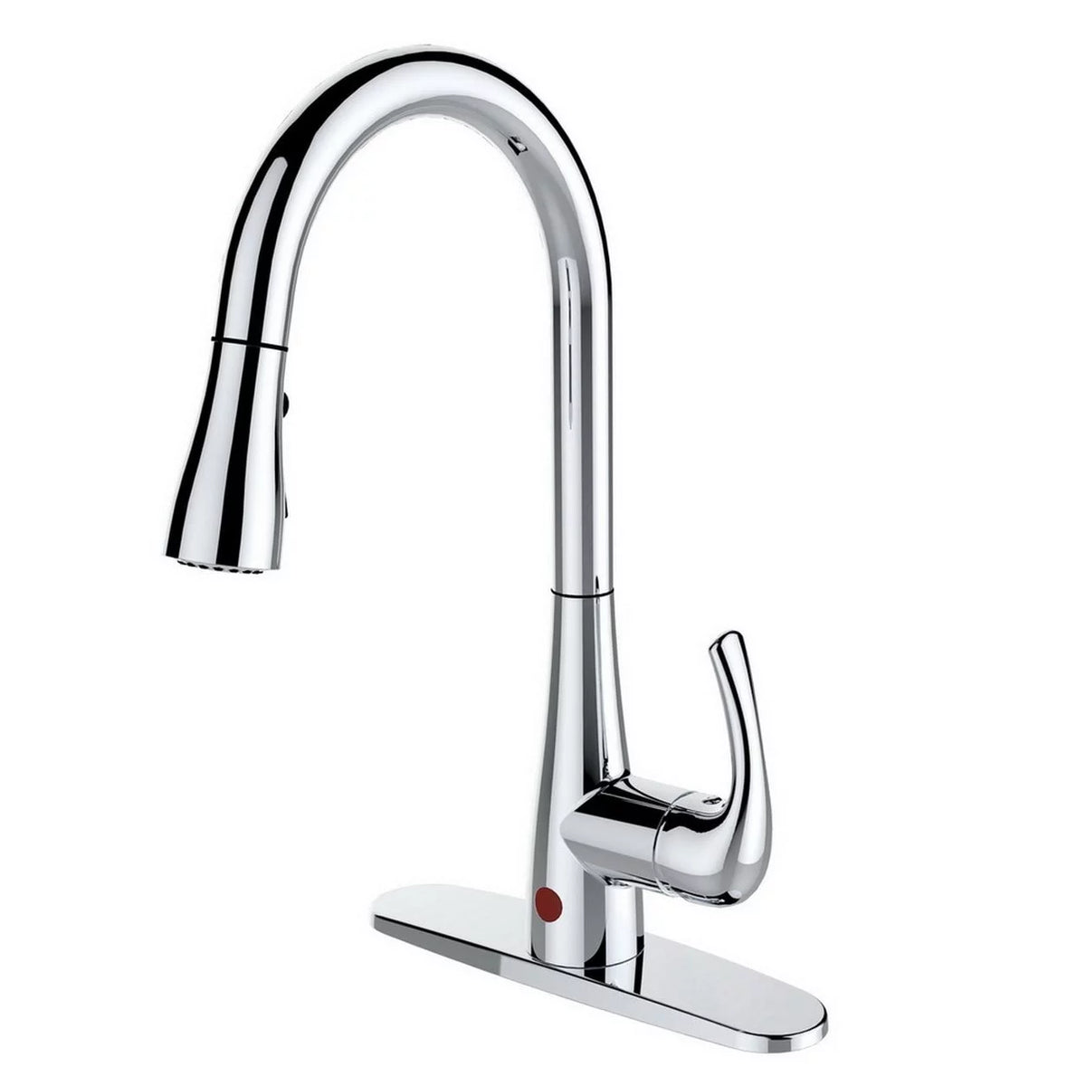 Single-Handle Pull-Down Sprayer Kitchen Faucet Chrome K932