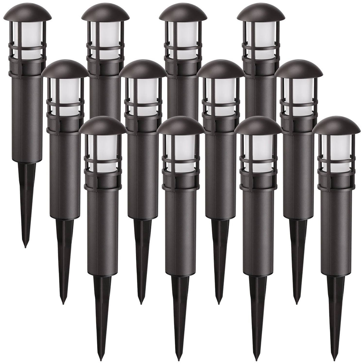 12 Pack Low Voltage LED Landscape Light P76099