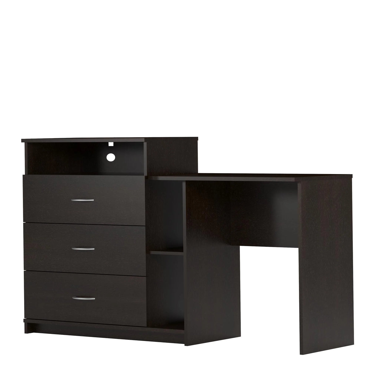 Espresso 3 in 1 Media Dresser and Desk Combo H391567