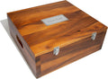 Miniature Nativity Storage Box, Acacia Wood, Pack of 2 Z347958
