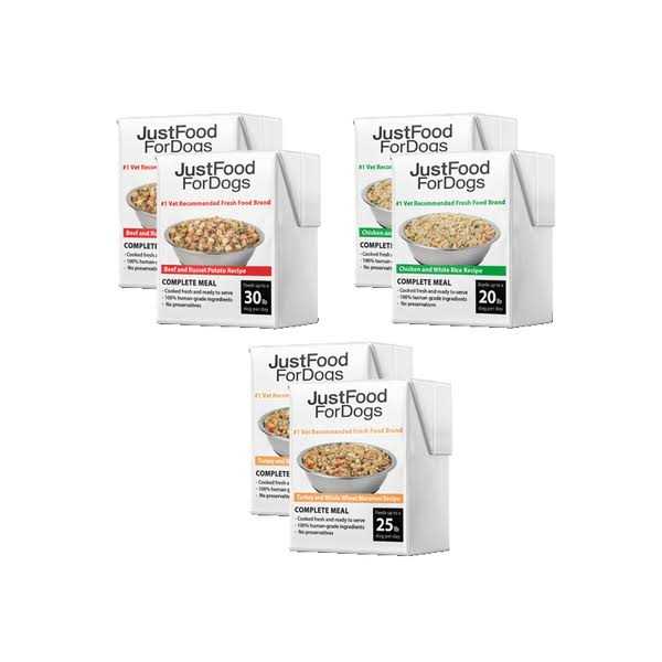 Beef Chicken Variety Pack Dog Fresh Food R389