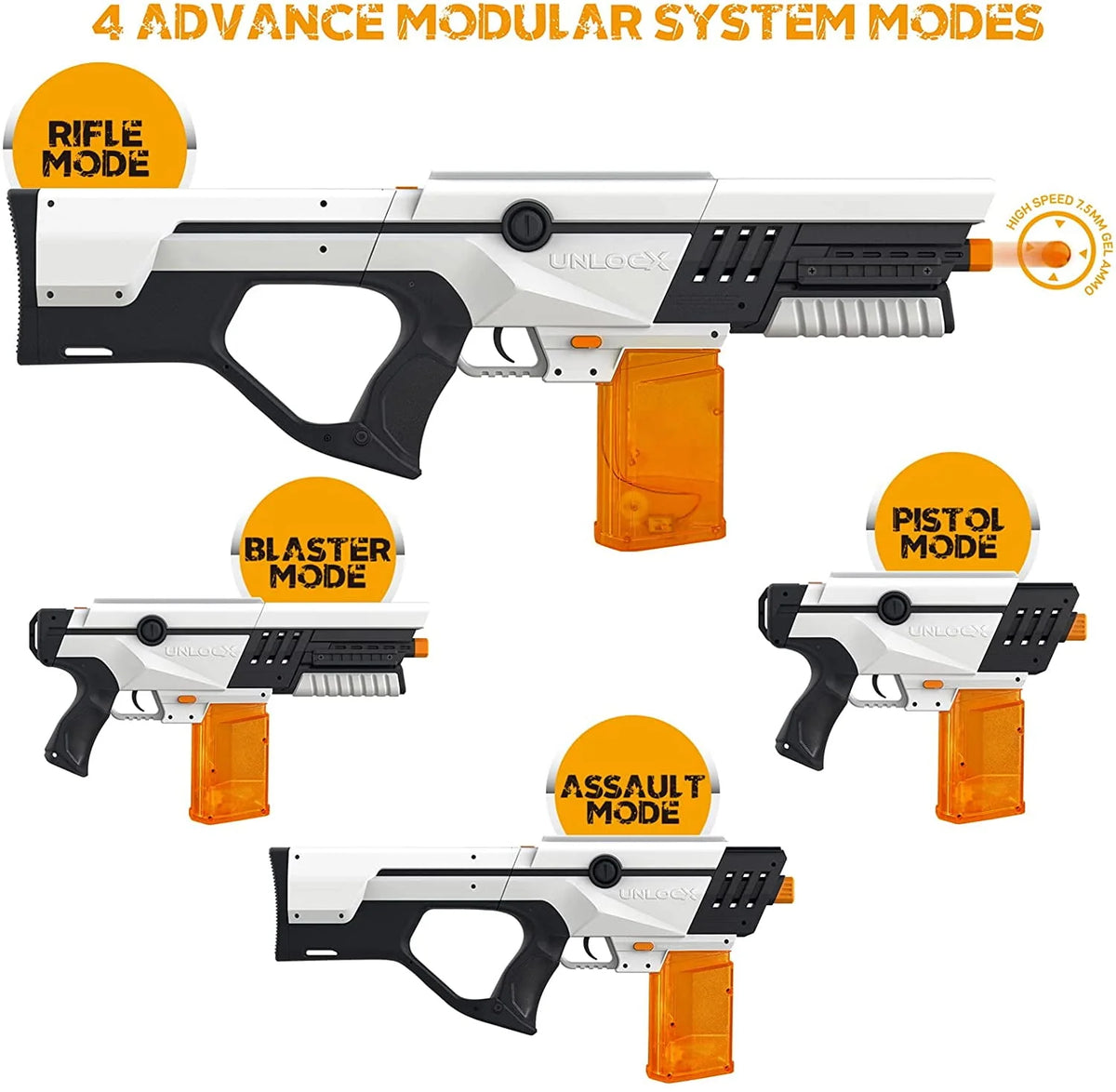 4 in 1 Modular Electric Water Bead Blaster V344082