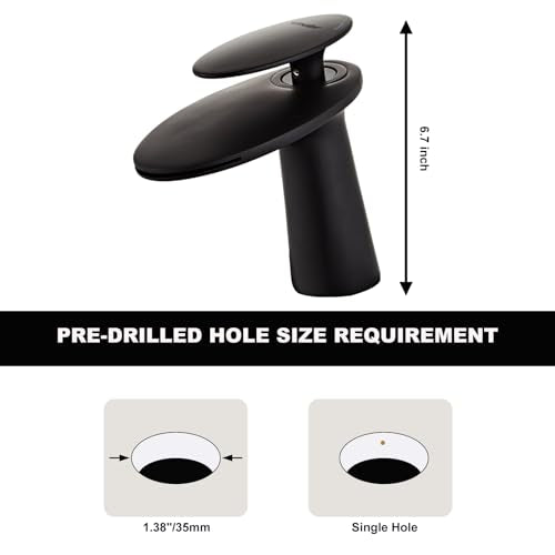 Chrome Single Handle Brass Bathroom Faucet with Pop Up Drain C6694