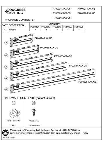 12x22 LED Undercabinet Light Satin White T49071
