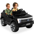 Blue 12V Electric Ride On Car Toy with Parent Control U8684