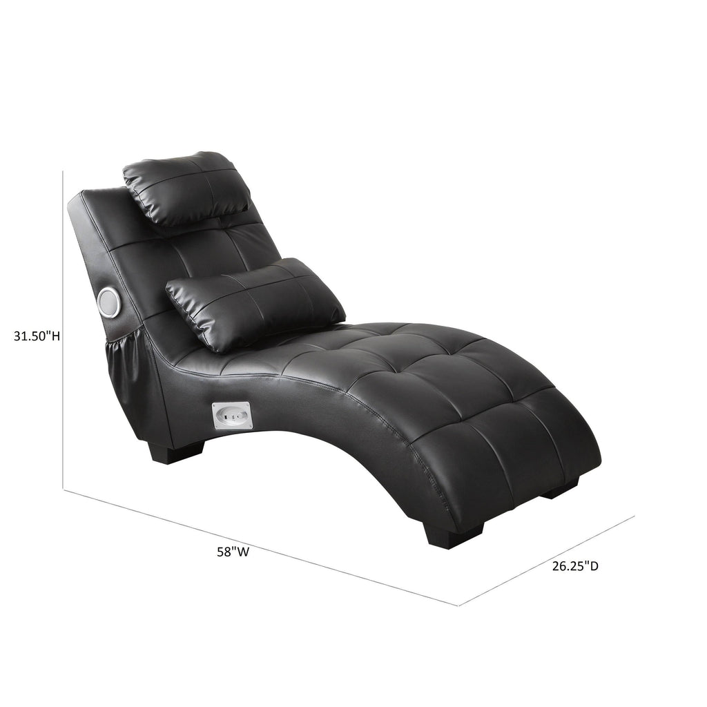 Black Chaise H218592