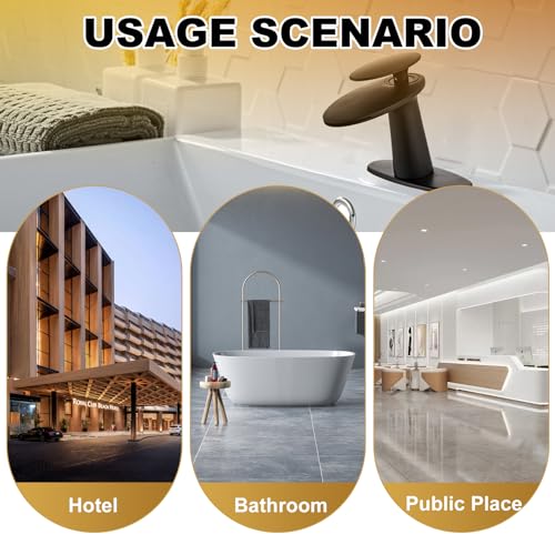 Chrome Single Handle Brass Bathroom Faucet with Pop Up Drain C6694