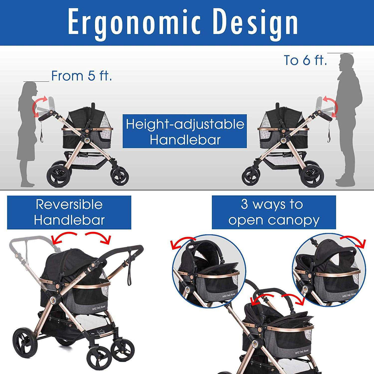 Pet Stroller K9206