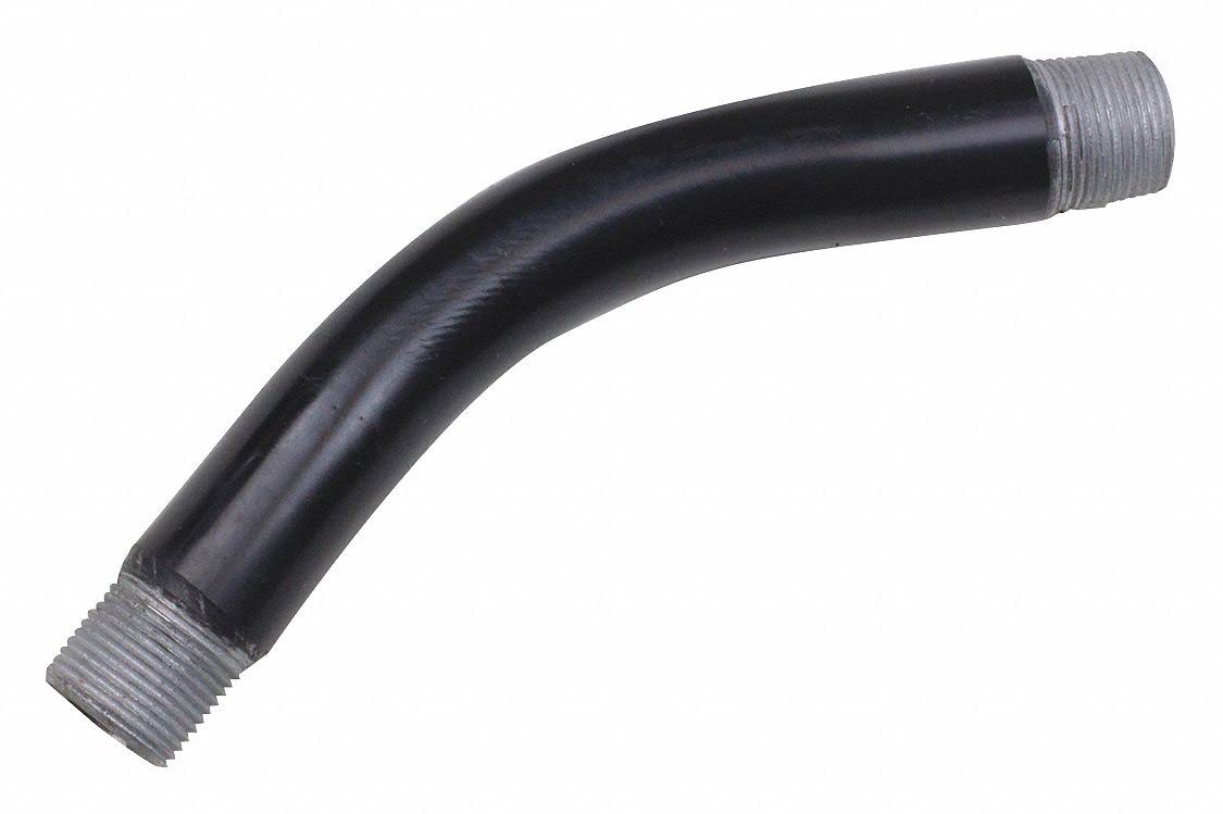 3-1/2 in. x 45 Deg GRC PVC Coated Elbow P52385