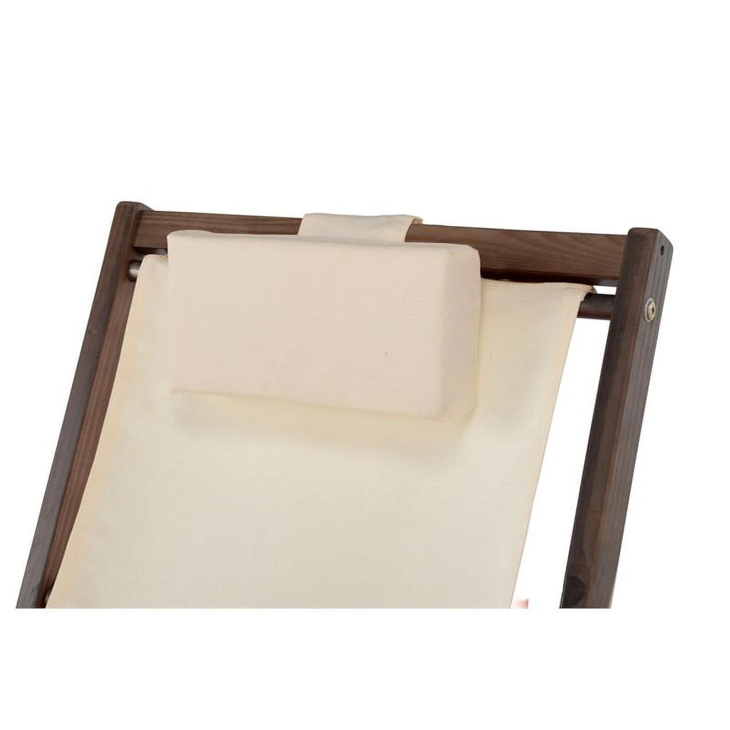 Brown 4-piece Wood and Canvas Furniture Set F526