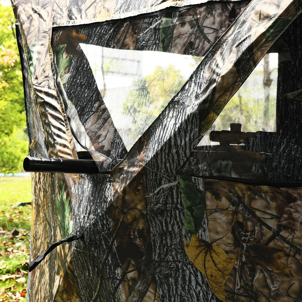 Portable 3 Person Pop-Up Hunting Blind with Carrying Bag B917